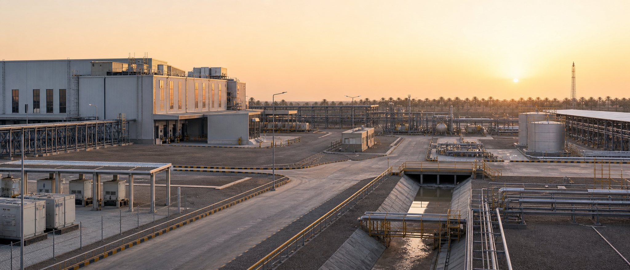 Integrated industrial and infrastructure operations in southern Iraq