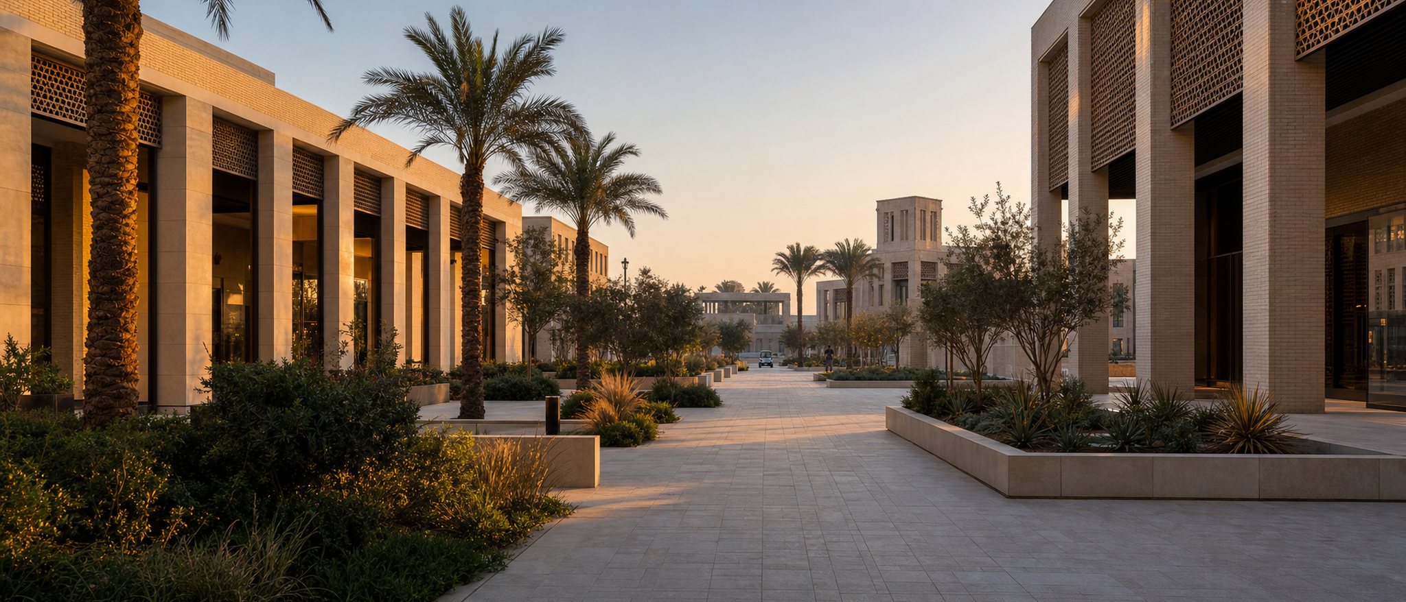 Maintained public realm and facilities in Baghdad