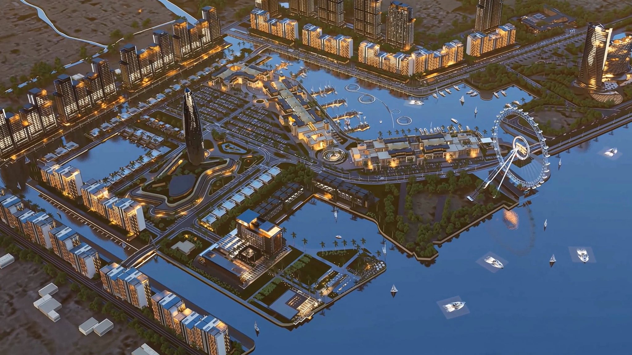 Basra Downtown on the Shatt al-Arab