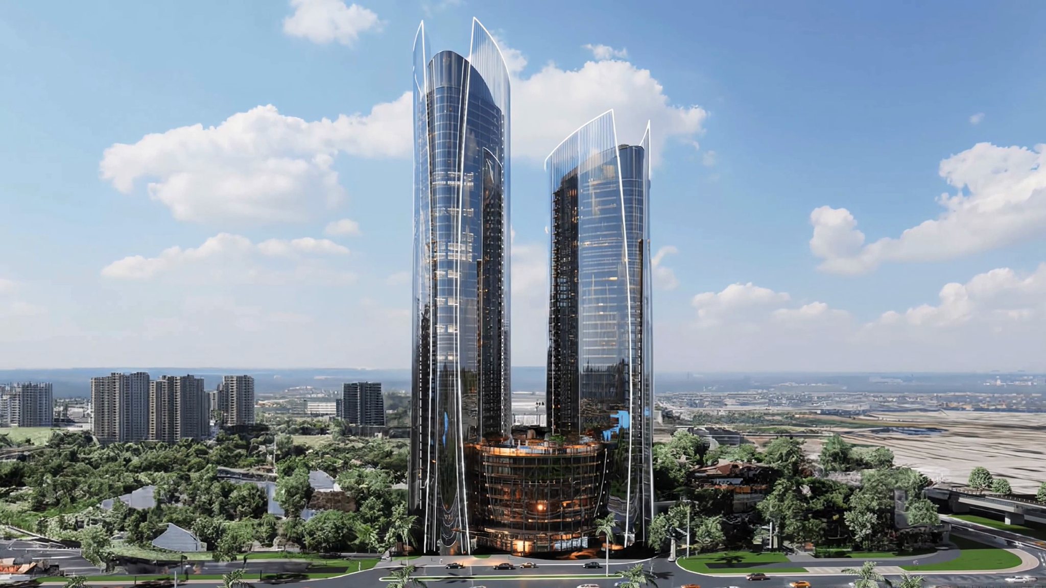 Twin Tower, Al Mansour, Baghdad