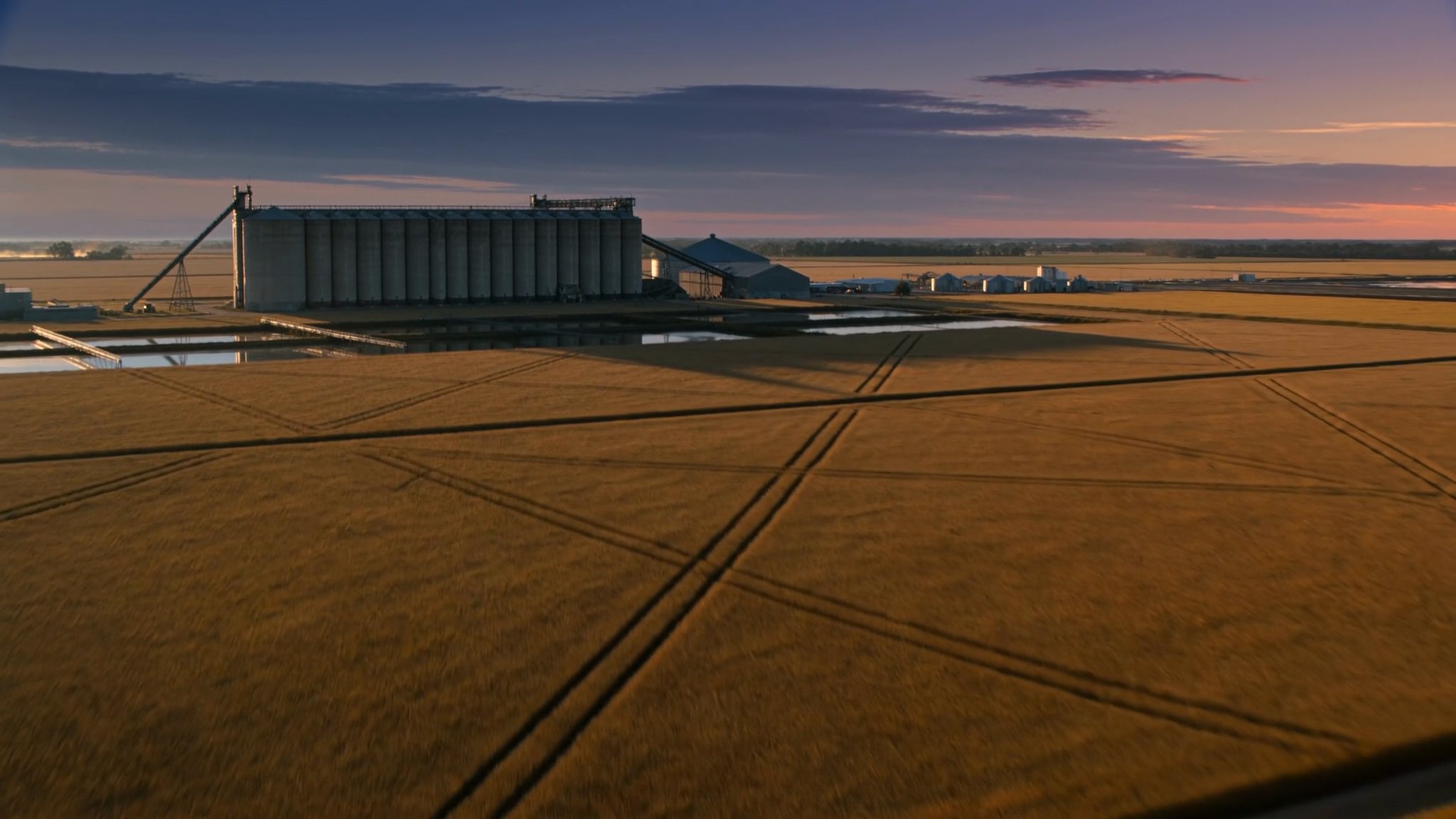 Modern grain and food-security infrastructure in Iraq